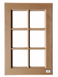 МДФ вратички профилирани